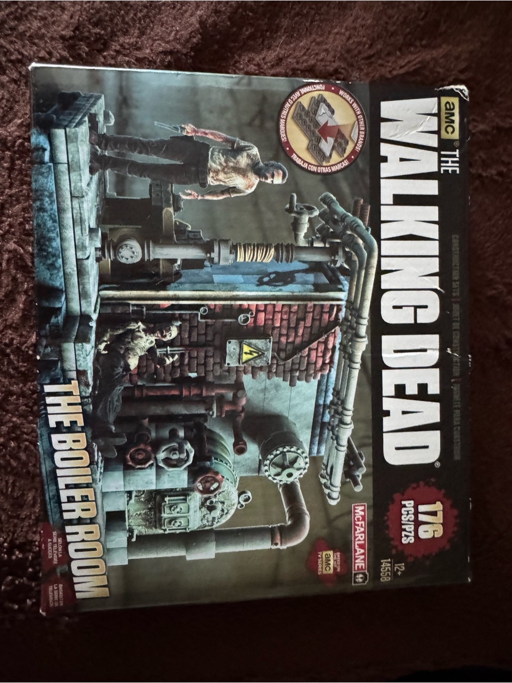 The Walking Dead Boiler Room Model Kit - Multi-Color Collectible